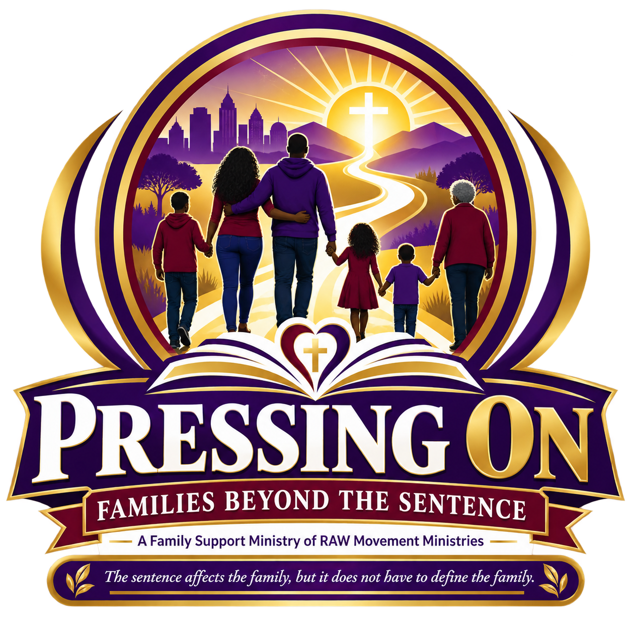Pressing On Families Beyond the Sentence logo